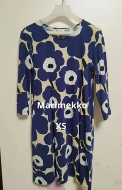 美品　marimekko　マリメッコ　春夏　チュニックワンピース　XS