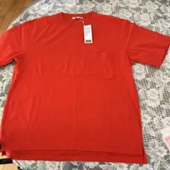 ユニクロ　メンズ　オーバーサイズ　クルーネックT