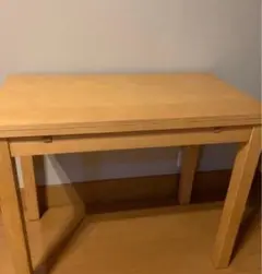 IKEA ナチュラル木製シンプルテーブル