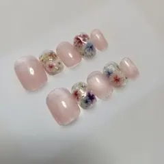 ハンドメイドネイルチップ✧⁠*⁠。ベリーショート✧⁠*⁠マグネット✧⁠*⁠。