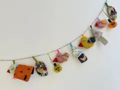 ミナペルホネンひよこガーランド(2)