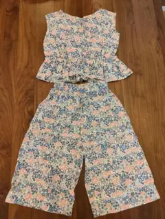 花柄 セットアップ 110cm
