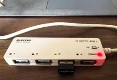 【動作確認済】ELECOM/ エレコム USBハブ 4ポート 長さ1.5m