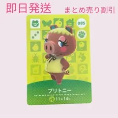 あつまれどうぶつの森　　amiiboカード　ブリトニー　まとめ売り割引　あつ森