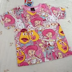 【新品】Baby Doll トイストーリー　総柄キャラクターTシャツ 120cm