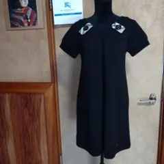 バーバリーブルーレーベル　ウールワンピース