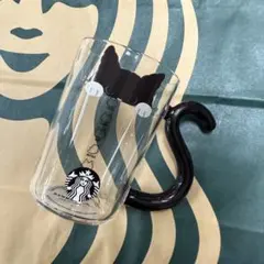 スタバ ハロウィン2025 耐熱グラスマグキャット296ml