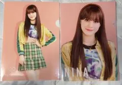 NiziU 一番くじ　ニナ　クリアファイル 2枚セット