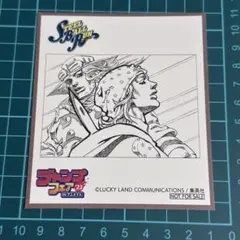 ジャンプフェア 特典ミニ色紙 スティール・ボール・ラン ジョジョ　七部　7部