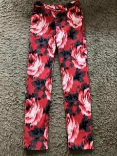 gap kids 花柄　デニムパンツ　サイズ16