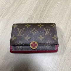 Louis Vuitton 二つ折り財布 ブラウン/レッド