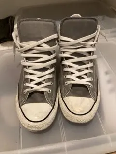 Converse All Star グレー ハイカット　27.5