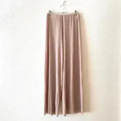 ☆【ザラ】イージープリーツパンツ ストレート ウエストゴム カジュアル S