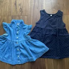 baby Gap 無印良品 ワンピース2枚セット 80