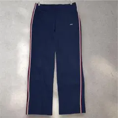 00s adidas 万国旗 サイドライン ブーツカット パンツ b202 - メルカリ