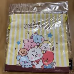 BT21 キャラクターポーチ 20x20cm