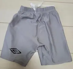 umbro グレー ショーツ （インナー）140 ハーフパンツとしてサイズ100