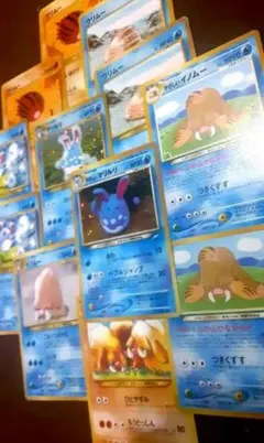 【旧裏】ポケカ 12枚セットやさしいマリルリ,やさしいイノムー,マリルのサムネイル