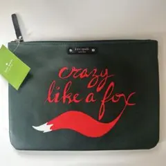 kate spade クラッチバッグ グリーン