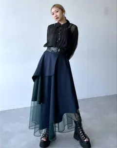 新品 ★ HARE ＊ ハイショクレイヤースカート （ハレ）のサムネイル