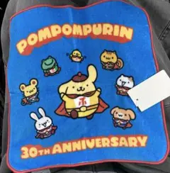 ポムポムプリン タオルハンカチアベイル ヒーロー