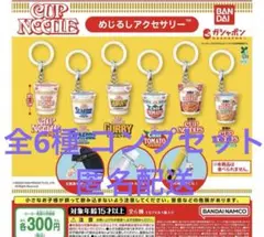 日清カップヌードル めじるしアクセサリー 全6種コンプセット