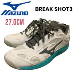 美品MIZUNO ミズノ ブレイクショット3CSテニスシューズ　カーペットコート