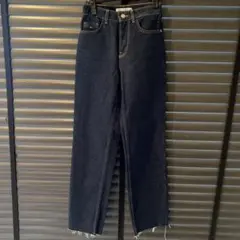 ZARA ストレートデニム ダークブルー EUR32