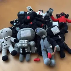 スキビティトイレキャラクターぬいぐるみ マスコット まとめ売りのサムネイル