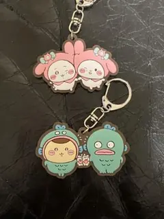 ちいかわ×サンリオ キーホルダーガチャ景品