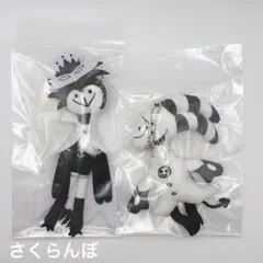 【新品】Helluva Boss ヘルヴァボス ふわペチャぬいぐるみ 2点セット