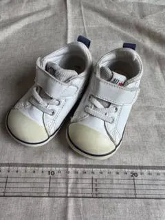 コンバースconverseホワイト マジックテープ スニーカー　13センチ