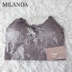 MILANDA Brand New, Unused Bra Top - Fitness, Yoga, Night Bra, Ribbed Knit