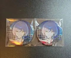 プロセカ 日野森志歩 グリ缶 グリッター缶バッジ 10A 10a 2点