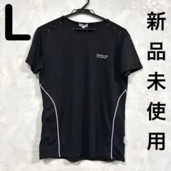 28日まで最終値下げ【新品】DUNLOP スポーツ Tシャツ 黒 吸汗速乾 Lのサムネイル