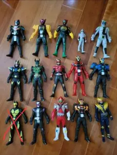 仮面ライダー フィギュア 装動シリーズ ジャンク品まとめ売り 状態