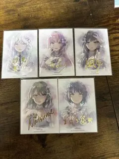 뱅드림 millsage CD 特典 箔押し 5枚セット