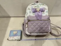 すみっコぐらし 小型リュックと折りたたみ財布セット