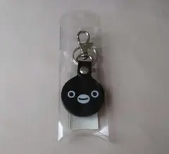 土日限定価格】Suicaのペンギン×クラフトレザーキーホルダー（BLACK