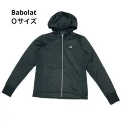 バボラ　デサント　テニス　パーカー　上着　黒　裏起毛　Oサイズ