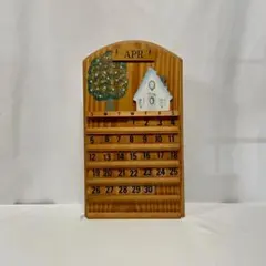 トールペイントカレンダー☆Country Craft 木製カレンダー B-505