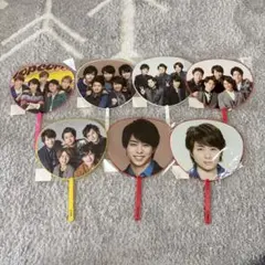 嵐 ミニうちわ まとめ売り 7枚