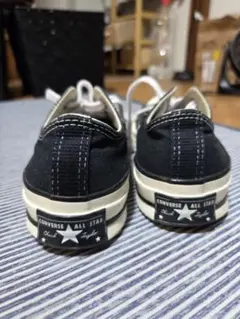 新品未使用　コンバース　CONVERSE　CT70 24.5㎝　ブラック 数量限定】CT70 LEATHER（レザー） BLACK Zipper Heel HI CUT
