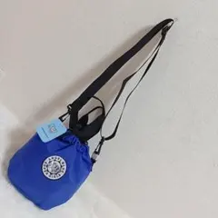 新品　ANGELBLUE エンジェルブルー 2WAY ショルダーバッグ 青　巾着のサムネイル