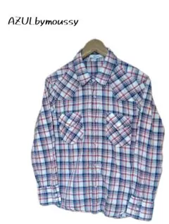 アズールバイマウジー　チェックシャツ