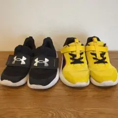 スニーカー 21.0cm UNDER ARMOUR PUMA 2足セット 運動靴のサムネイル