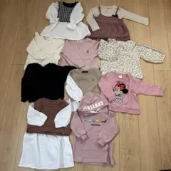 女の子トップス ワンピース 90 95 10点セット