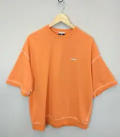 SIGNAL SPORTS シグナルスポーツ スウェット Tシャツ M オレンジ