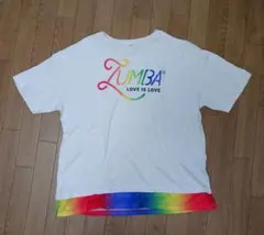 ZUNBAウェア正規品Tシャツ　レインボー