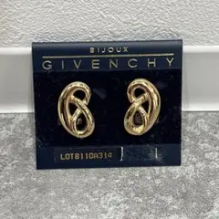 未使用 GIVENCHY ゴールド イヤリング 大ぶり ヴィンテージ